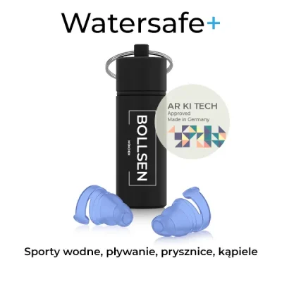 Watersafe+ - zatyczki do uszu na basen